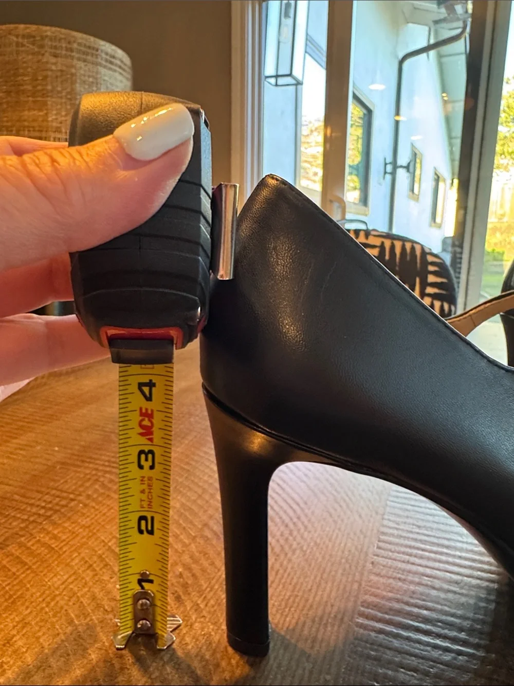 Naturalizer Talissa Black Leather Pumps